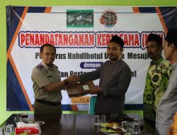 Penandatanganan PKS Antara BPN Kabupaten Mesuji dan PC NU Kabupaten Mesuji: “Sinergi Untuk Legalisasi Aset Tanah NU