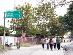 Pemerintah Kota Bandar Lampung Cor Beton Jalan Teuku Cik Ditiro