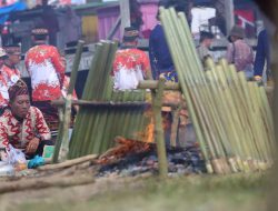 Festival Sekala Bekhak Ke-11, Pemkab Lambar Panggang Seribu Pancung Lemang
