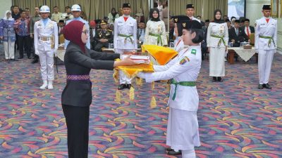 Paskibraka Provinsi Lampung 2025 Siap Jalankan Tugas di HUT ke-80 Kemerdekaan RI