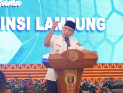 Pengurus KONI Lampung Resmi Dikukuhkan, Gubernur Dorong Peran Aktif KONI Pada Pembangunan Bidang Olahraga
