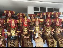 Nuansa Upacara Peringatan Hari Ulang Tahun (HUT) ke-80 Republik Indonesia di Kantor Pusat Bank Lampung