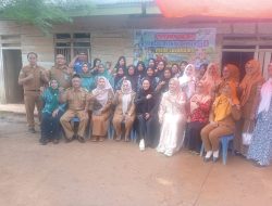 Dian Dedi Irawan Tinjau Langsung Pelaksanan Stunting di Desa di Pekon Suka Maju Kecamatan Ngaras.