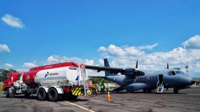 Pertamina Patra Niaga Regional Sumbagsel Dukung Kelancaran Latgabma Super Garuda Shield 2025 di Lampung