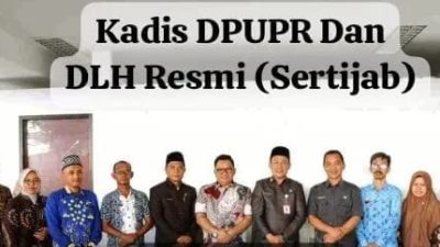 Pj. Sekda Hadiri Sertijab Kadis DPUPR dan DLH pesisir barat