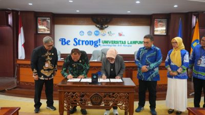 Unila – Pemkab Tuba MoU Peningkatan SDM dan Pembangunan Daerah