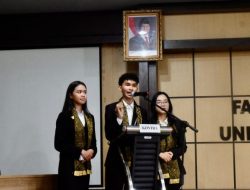Mahasiswa FH Unila Raih Juara II Debat Konstitusi Nasional UNJA Law Fair 6.O Piala Prof. Fuad Bafadhal, S.H.