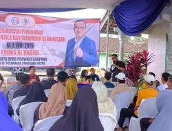 Anggota DPRD Lampung Sosialisasikan Pancasila