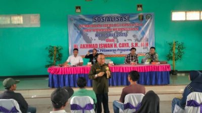 Iswan Caya Ajak Masyarakat Jauhi Narkoba dan Judi