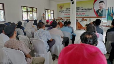 Mustika Bahrum Sosialisasi Ideologi Pancasila di Sidodadi