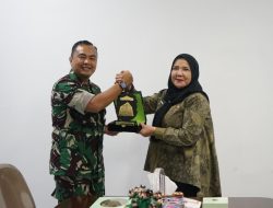 Walikota Bandar Lampung Hj. Eva Dwiana Menerima Kunjungan Silaturahmi Komandan Pangkalan TNI Angkatan Udara (Danlanud)