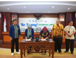 Unila dan Poltekkes Teken MoU Sektor Kesehatan