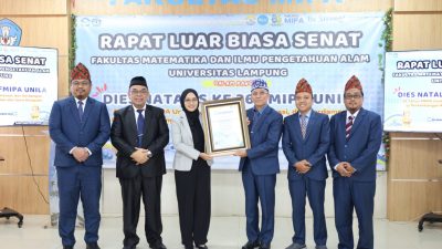 Dies Natalis ke-36 FMIPA Tegaskan Transformasi Menuju Fakultas Berkelas Dunia