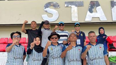 Tunggal Putri Gateball Lampung Melaju ke Delapan Besar Pornas Korpri XVII Palembang