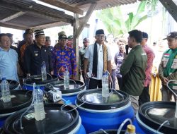 Gubernur Lampung Tinjau Pembuatan Pupuk Organik Cair, Dorong Kemandirian Petani*
