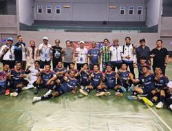 Tim Futsal KORPRI Lampung Bungkam Setjend KPU RI 10-0, Kukuh di Puncak Klasemen