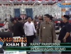 Rapat Paripurna RPJMD