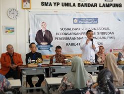 Unila Gelar Sosialisasi PMB Tahun 2026 di SMA YP Unila