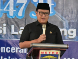 Ketua DPRD Lampung Pimpin Safari Ramadhan di Metro, Perkuat Silaturahmi dan Sinergi Pembangunan