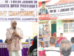 DPRD Provinsi Lampung Dapil III Gelar Sosialisasi Pembinaan Ideologi Pancasila