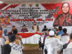 DPRD Provinsi Lampung Dapil I Bandar Lampung Gelar Sosialisasi Pembinaan Ideologi Pancasila