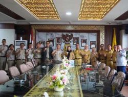 Wali Kota Bandar Lampung, Eva Dwiana, Menerima Audiensi Pimpinan Badan Pertanahan Nasional Kota Bandar Lampung