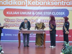 Unila dan Bank Indonesia Perkuat Kerja Sama, Dukung Pengembangan SDM Mahasiswa