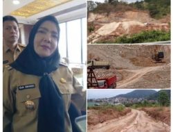 Wali Kota Eva Dwiana menegaskan komitmennya untuk menertibkan aktivitas penambangan galian C dan alih fungsi bukit