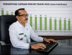 Sepanjang tahun 2025, ibu kota Provinsi Lampung ini tercatat sebagai daerah dengan jumlah kasus HIV tertinggi di wilayah Lampung