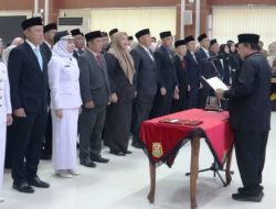 Wakil Walikota Bandar Lampung, Hi. Dedy Amarullah memimpin pelantikan dan rotasi jabatan di lingkungan Pemerintahan Kota Bandar Lampung