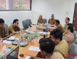 Pemkab Pesisir Barat Gelar Rapat Pembahasan Pembangunan Jalan Bumi Ratu Sumber Agung Melalui Dana TP