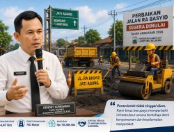 Perbaikan Jalan RA Basyid Segera Dimulai, Pemkab Lampung Selatan Pastikan Mobilitas Warga Lebih Aman dan Nyaman