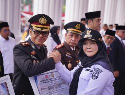 ‎Peringatan HUT RI di Lingkungan Pemkot Bandar Lampung Berlangsung Meriah
