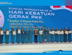 TP PKK Lampung Selatan Raih Penghargaan Nasional Imunisasi Zero Dose, 4.626 Anak Tuntaskan Imunisasi Kejar