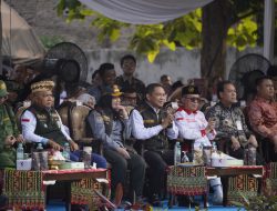 Kemah Bhakti Satya LINMAS dan Pengukuhan Organisasi ASLINMAS Serta ABPEDNAS di Gelar di Bandar Lampung
