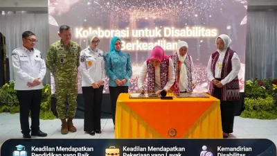 Pemprov Lampung Perkuat Kolaborasi untuk Perluas Kesempatan Penyandang Disabilitas