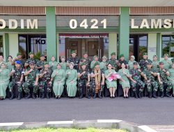 Kawal Program Pemerintah hingga ke Masyarakat, Danrem 043/Gatam Minta Prajurit Kenali Potensi Lampung Selatan