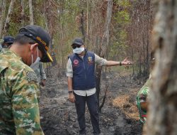 Gubernur Mirza Perkuat Penanganan Karhutla TNWK, Pemadaman Dikebut dan Kesehatan Warga Jadi Perhatian