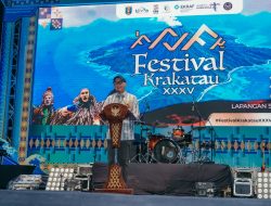 Gubernur Lampung Buka Festival Krakatau XXXV, Dorong Pariwisata Beri Dampak Ekonomi bagi Masyarakat